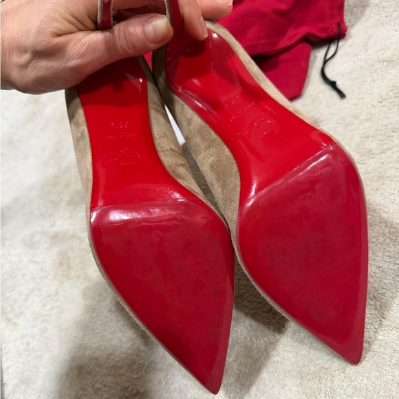 Christian Louboutin Kate suede pumps
